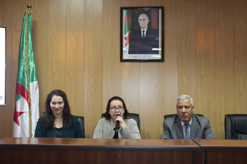دورة تكوينية حول مشروع المؤسسة بمشاركة جامعة الجزائر 3