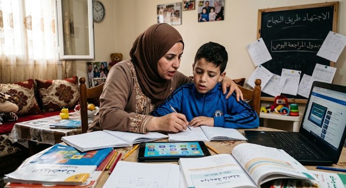 حين تنتقل المدرسة إلى البيت.. هل تصنع أمهات الجزائر التفوق أم تضاعفن الضغط؟